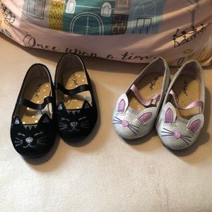 Cat and Jack Bunny and Cat Flats